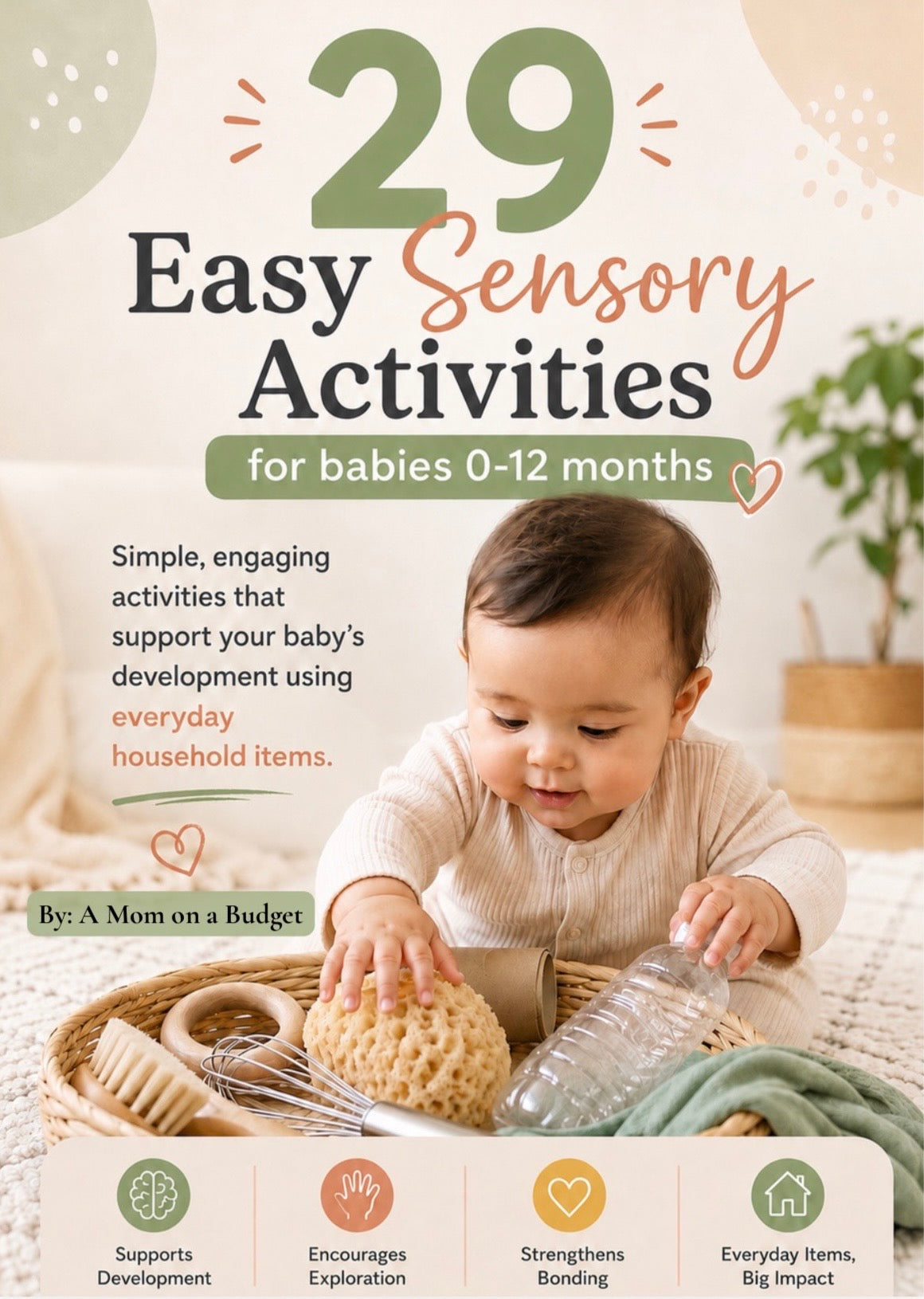 29 Easy Sensory Activities for Babies 0-12 months