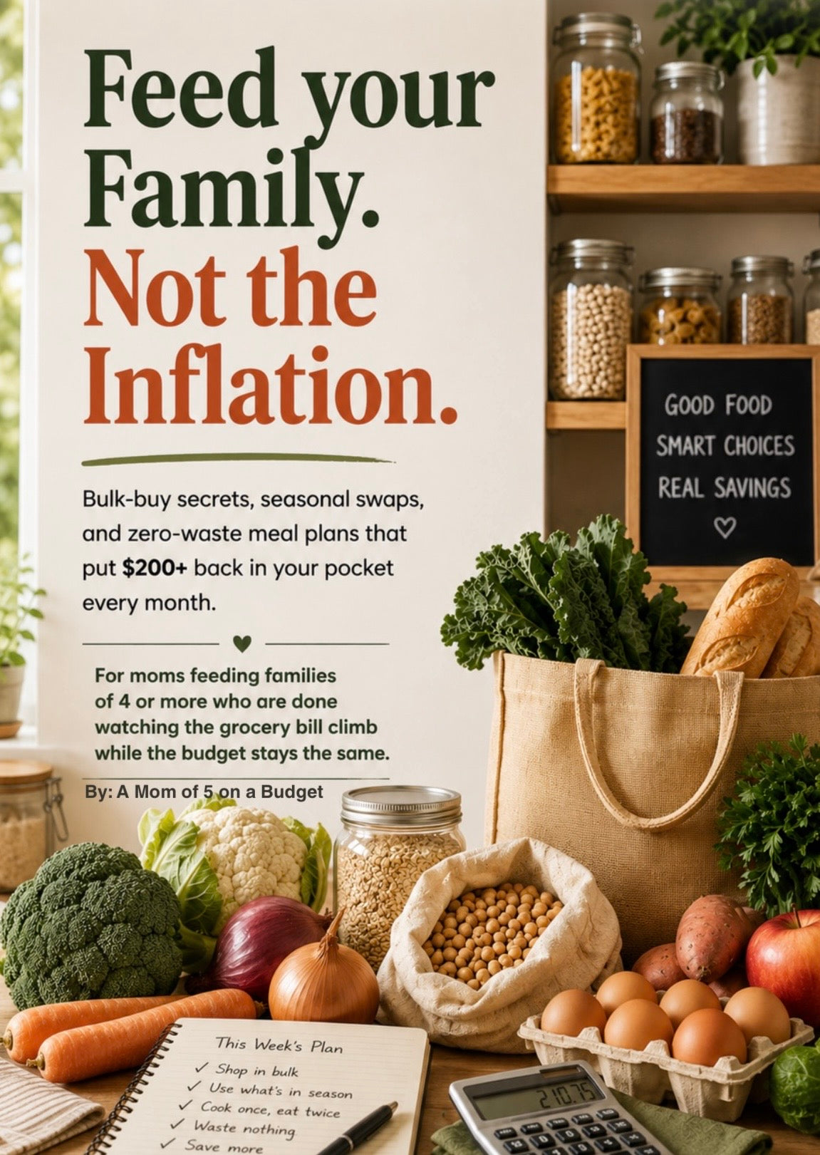 Feed your Family. Not the Inflation