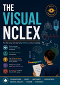 The Visual NCLEX For the nurse who learns by SEEING, not by re-reading.